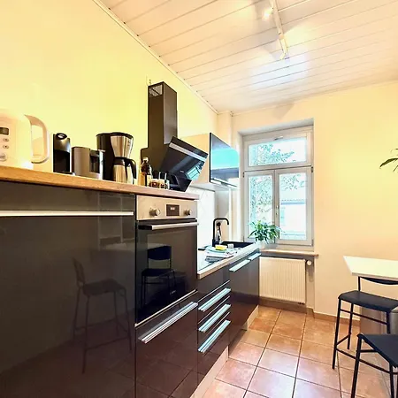 Feinzeit Cozy Rosy - 1-2 Schlafzimmer, 4-6 Gaeste, Parkplatz 巴姆贝格