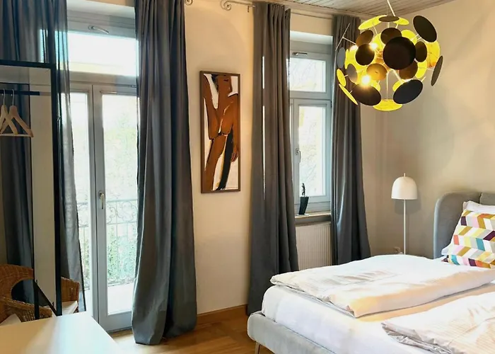דירה Feinzeit Cozy Rosy - 1-2 Schlafzimmer, 4-6 Gaeste, Parkplatz באמברג